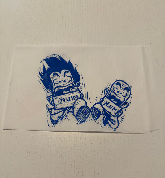 Goku and Krillin